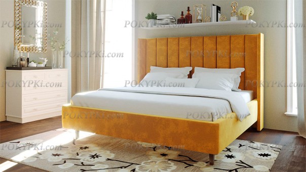 Кровать с мягкой спинкой Бонифачо Кровать с мягкой спинкой Бонифачо